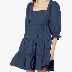Madewell Poplin Lizzie Babydoll Dress